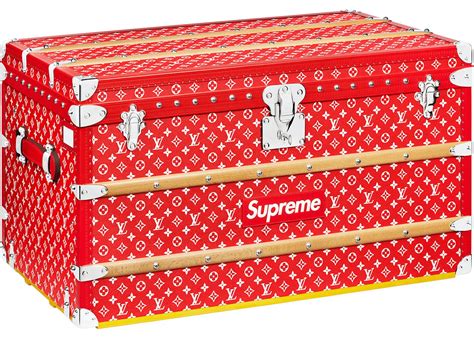 supreme louis vuitton trunk case|supreme x lv trunks.